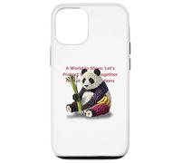 Panda fruité - Protégeons la nature pour demain ensemble Coque pour iPhone 12/12 Pro