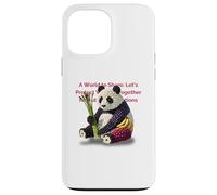 Panda fruité - Protégeons la nature pour demain ensemble Coque pour iPhone 13 Pro Max