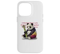 Panda fruité - Protégeons la nature pour demain ensemble Coque pour iPhone 14 Pro Max