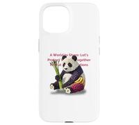Panda fruité - Protégeons la nature pour demain ensemble Coque pour iPhone 15