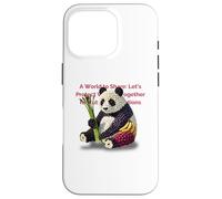 Panda fruité - Protégeons la nature pour demain ensemble Coque pour iPhone 16 Pro