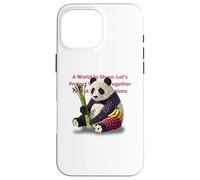 Panda fruité - Protégeons la nature pour demain ensemble Coque pour iPhone 16 Pro Max
