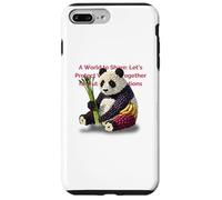 Panda fruité - Protégeons la nature pour demain ensemble Coque pour iPhone 7 Plus/8 Plus