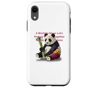 Panda fruité - Protégeons la nature pour demain ensemble Coque pour iPhone XR