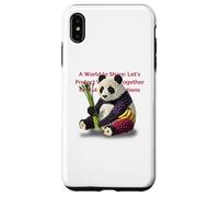 Panda fruité - Protégeons la nature pour demain ensemble Coque pour iPhone XS Max