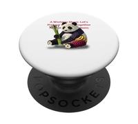 Panda fruité - Protégeons la Nature pour Demain Ensemble PopSockets PopGrip Adhésif