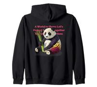 Panda fruité - Protégeons la Nature pour Demain Ensemble Sweat à Capuche