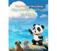 Panda Fun First Words Series: Where Does Rain Come From? (Level 5-2): A Picture Book for Kids to Learn Vocabulary with Cute Pandas