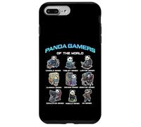 Panda Gamers of The World Diverse Gamer Panda Graphic Coque pour iPhone 7 Plus/8 Plus