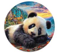 Panda géant (38)_2 1000 Pièces Puzzle Circulaire Puzzle Adulte pour Enfants Pression Réduite Puzzle Difficile Impossiblepour Adultes Décoration pour Enfants Cadeau 1000pcs (67.5x67.5cm)
