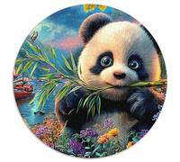 Panda géant (42)_1 1000 Pièces Puzzle Circulaire Puzzle Adulte pour Enfants Jeu Cadeau Unique Jeu D'Intelligence Décoration pour Enfants Cadeau 1000pcs (67.5x67.5cm)