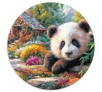 Panda géant (55)_2 1000 Pièces Puzzle Circulaire Puzzle Adulte pour Enfants Puzzle Familial Difficile Impossiblepour Adultes Cadeaux 1000pcs (67.5x67.5cm)