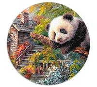 Panda géant (93)_1 1000 Pièces Puzzle Circulaire Puzzle Adulte pour Enfants Jeu Cadeau Unique Jeu D'Intelligence Cadeaux 1000pcs (67.5x67.5cm)