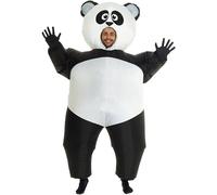Panda géant gonflable Blow up Costume Déguisement - Taille Unique Compatible avec la plupart des