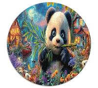 Panda géant Jigsaw Puzzle Jeu De Famille 1000 Pièces Le trésor National de la Chine Puzzle Décoration De La Maison Divertissement Créatif Aux Adultes Et Enfants 1000pcs (67.5x67.5cm)