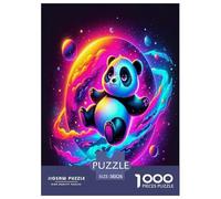 Panda géant Puzzle 1000 Pièces Educa Jouet en Bois Cadeau Unique De l'art De La Décoration Jeu Éduchatif Challenge Toy Adultes Et Enfants À Partir De 14 Ans 38x26cm/1000pcs