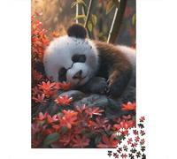 Panda géant Puzzle 1000 Pieces Puzzle Adulte 1000 Pièces Jeu ÉduLe chatif Défi Jouet 1000 Pièces Puzzles Peinture Art Adultes EnfLes Fourmis 1000pcs (75x50cm)