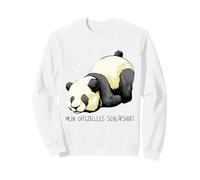 Panda Géant Qui Dort Citation Allemande Sweatshirt