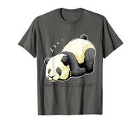 Panda Géant Qui Dort Citation Allemande T-Shirt