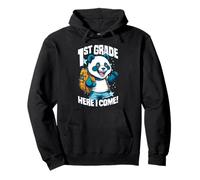 Panda « Here I Come Back to First Day of School » Sweat à Capuche