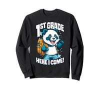 Panda « Here I Come Back to First Day of School » Sweatshirt