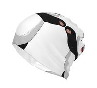 Panda Imprimé - Multifonctionnel Beanie Hat Spiral Open Top Design All Season pour Hommes Femmes Voyage en Plein Air Noir