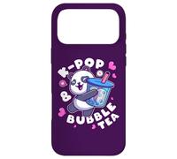 Panda, K-Pop & Bubble Tea, Musique coréenne, Mignon et Coque pour iPhone 17 Pro Max