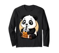 Panda Kawaii Anime Bubble Tea pour Fille Manche Longue