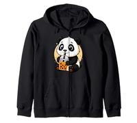 Panda Kawaii Anime Bubble Tea pour Fille Sweat à Capuche