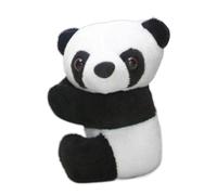 Panda Keyring Plush - Pendentif de charme d’animal en peluche, accessoire de portable | Mini ornement suspendu polyvalent et mignon, pour sac à main, sac à dos, fourre-tout, portefeuille, décor