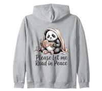 Panda lisant, s'il Vous plaît, Laissez-Moi Lire en Paix Sweat à Capuche