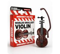 Panda Loco Le plus petit violon d'urgence au monde! - Essentiels de bureau Soupir Cadeau Anniversaire Noël Blague Blague