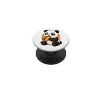 Panda Mangeant Un Taco, Panda Mexicain Kawaii Anime PopSockets PopGrip Adhésif