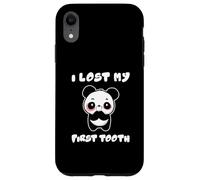 Panda Mignon : « J'Ai Perdu ma première dent », fête de la première dent Perdue Coque pour iPhone XR
