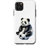 Panda Mignon Joueur de Football Animal Fan Art Coque pour iPhone 11 Pro Max