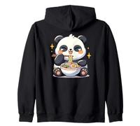 Panda Mignon Mange des Nouilles Ramen Pandas Ramen Sweat à Capuche