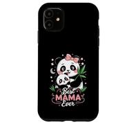 Panda Mom and Cub, Meilleure scène Mignonne de Tous Les Temps Coque pour iPhone 11