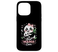Panda Mom and Cub, Meilleure scène Mignonne de Tous Les Temps Coque pour iPhone 14 Pro Max