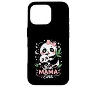 Panda Mom and Cub, Meilleure scène Mignonne de Tous Les Temps Coque pour iPhone 16 Pro