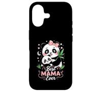 Panda Mom and Cub, Meilleure scène Mignonne de Tous Les Temps Coque pour iPhone 17