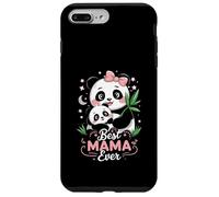 Panda Mom and Cub, Meilleure scène Mignonne de Tous Les Temps Coque pour iPhone 7 Plus/8 Plus