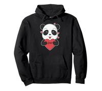 Panda Ours avec Un cœur Sweat à Capuche