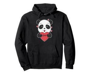 Panda Ours avec Un cœur Sweat à Capuche