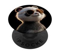 Panda Ours Grand Pandas Géant Amour Doux Panda PopSockets PopGrip Adhésif
