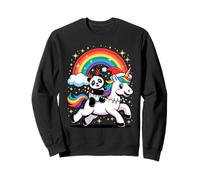 Panda Ours Licorne Arc-en-Ciel Pandas Sweatshirt
