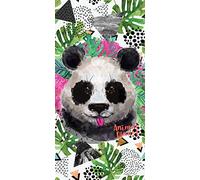 Panda Ours Serviette de bain Serviette de plage 70 x 140 cm