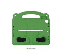 Panda Pattern EVA Shockproof Tablet Case with Kickstand for iPad 10.2 (2021) (2020) (2019) - Green