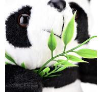 Panda Peluche Panda Câlin 17 × 12 × 12 Adorable Mignon Panda Ours en Peluche Peluche Douce Poupée de Noël Jouets pour Les Enfants