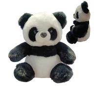 Panda Peluche - Peluche réaliste, figurine décorative modèle de collection | Matériau doux, design réaliste | Pièce décorative, idée cadeau, accroche-regard pour salon, chambre d'enfant, chambre à
