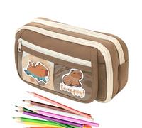 Panda Pencil Case | Large Capacity Pencil Case | Stationery Pen Storage Pouch, Portable Zipper Pencil Organizer, Pencil Case with Compartments, Pen Storage Box, Pouch for Pencils and Pens